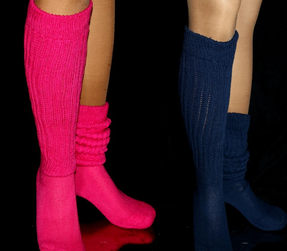 26 Calcetines holgados Scrunch Hooters Uniforme Correr Caminar Caminar Fútbol Paquete de variedad Foto 3 de 4