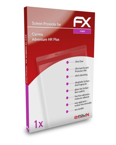 atFoliX Verre film protecteur pour Carneo Adventure HR Plus 9H Hybride-Verre - 第 1/3 張圖片