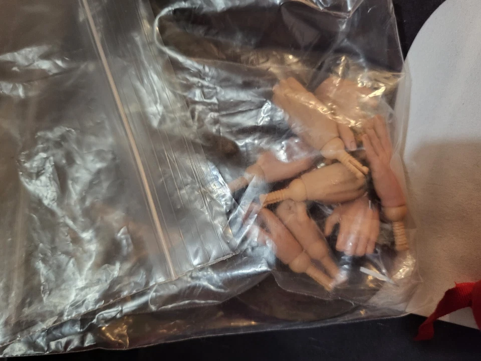 Lote Ninja Rojo x3 G.I. JOE COBRA SIDESHOW 1/6 12" exclusivo sin usar, en caja Foto 4 de 4