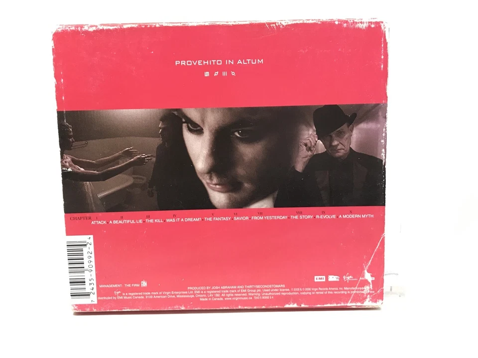 Disco de audio CD Thirty Seconds to Mars - A Beautiful Lie (1990) - Probado Foto 2 de 2