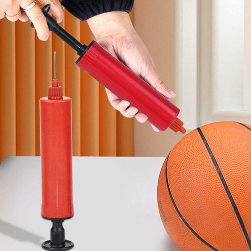 Ball Pump Football Rugby Basketball Sport Hand Pump Inflating Needle Valve New - Zdjęcie 7 z 9