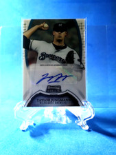Taylor Jungmann 2011 Bowman Sterling* Autographed MLB Card No. BSP-TJ