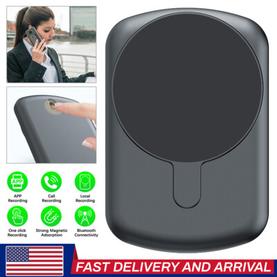 ChatGPT-4 AI Powered Phone Call Recording Voice Recorder Magnetic Dictaphone NEW