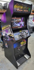 RUSH 2049 Stand Up Arcade Driving Racing Vide...