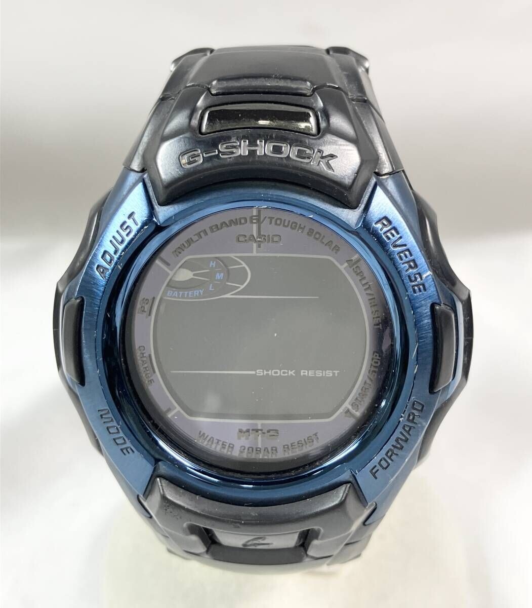 ■G-SHOCK MTG-M900BD■ ブラック／ブルー CASIO MTG-M900BD Digital Watch Stainless Black Multifunction
