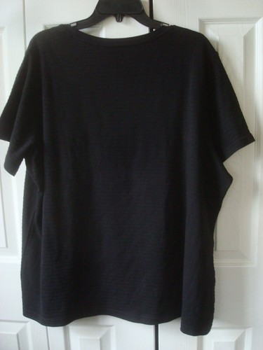Damen Plus Strick Top Schwarz Größe 2X Neu - Bild 2 von 2