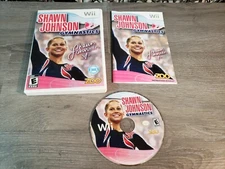 Shawn Johnson Gymnastics (Complete) (Nintendo Wii, 2010) WITH MANUAL FREE SHIPP