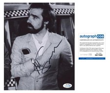 Martin Scorsese "Taxi Driver" Director AUTOGRAPH Signed 8x10 Photo ACOA