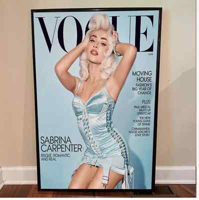 Vogue US Magazine March 2025 サブリナカーペンター That's That Me…On the Cover of Vogue! Inside the March Issue