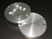 UNA tapa / cubierta para silla de peluquero Theo A. Kochs pieza para el mecanismo de reclinación