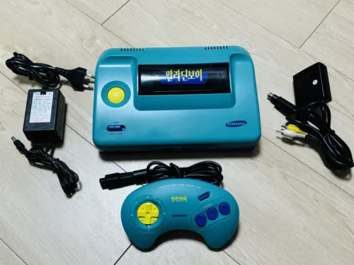 ULTRA RARO Samsung Sega Master System SMS Aladdinboy Gamboy Coreano Última Versión