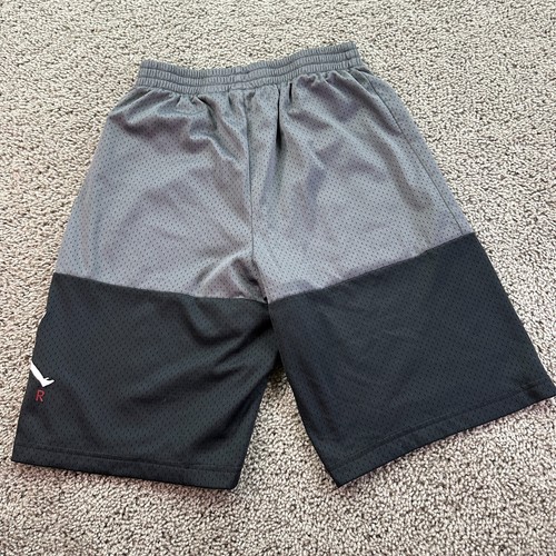 Nike Air Jordan Shorts Boys Extra Large Gray Black Jumpman Basketball Kids * - Picture 10 of 11