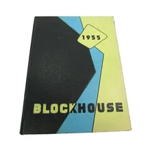 1955 Vintage University of Toledo Ohio Yearbook Annual Blockhouse 31253