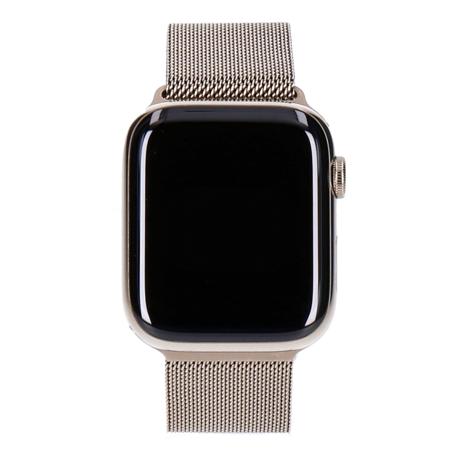 Apple Watch Series 6 44mm GPS + 4G Gold Edelstahlgehäuse mit Milanese Armband