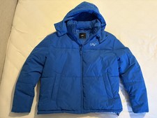Original LFDY Puffer Jacke Pufferjacke Winterjacke blau Gr. S *TOP*