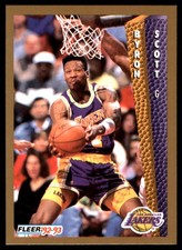 Byron Scott 1992-93 Fleer #111 Lakers NBA READ FREE SHIPPING AutographDen