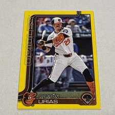 2025 Topps Series 2 Ramon Urias #380 Yellow Border Baltimore Orioles