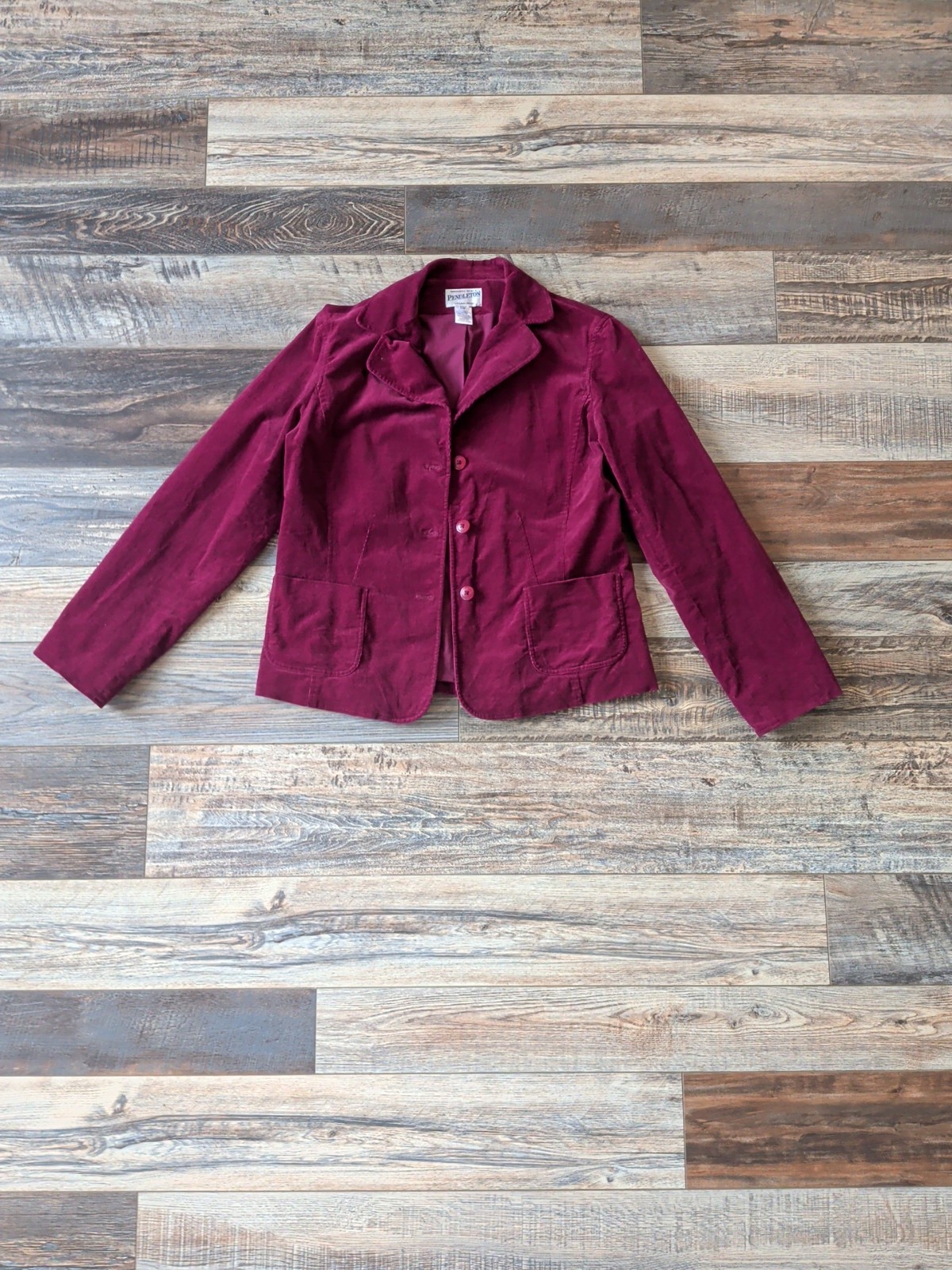 Pendleton Women's Jacket, Size Medium, Color Red - image 1