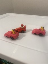 Vtg 1983 McDonalds Set of 3 Pull Back Turbo Racers All NON WORKING