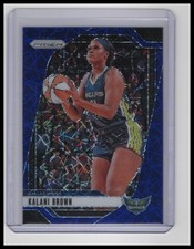 2024 Panini Prizm WNBA #29 Kalani Brown Blue Velocity Prizms