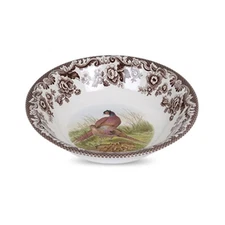 Spode Woodland Ascot Cereal Bowl, 8 Inch - Pheasant