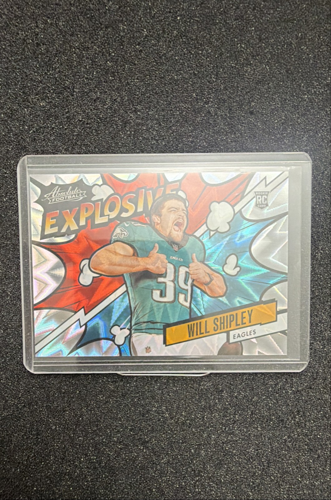 2024 Panini Absolute - Explosive Will Shipley #EX-WSY (RC)