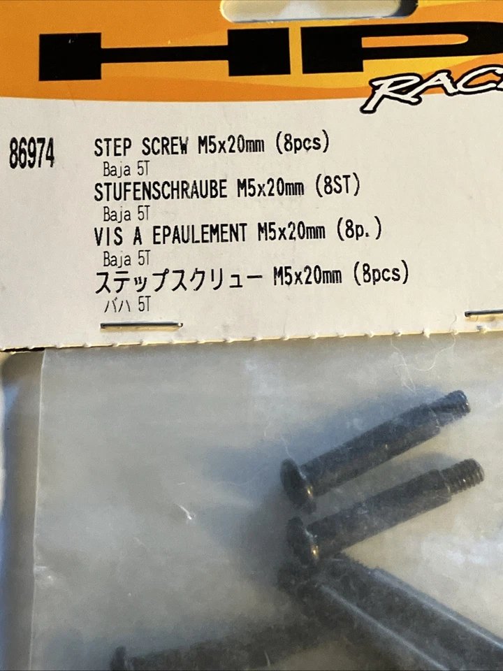 HPi BAJA 5T Hardware 86974 Step Screw - Image 4 of 4