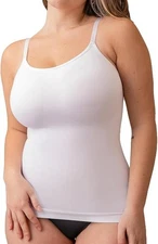 Womens Tops - Scoop Neck Cami Body Shaper for Women, Shapewear Tummy Control