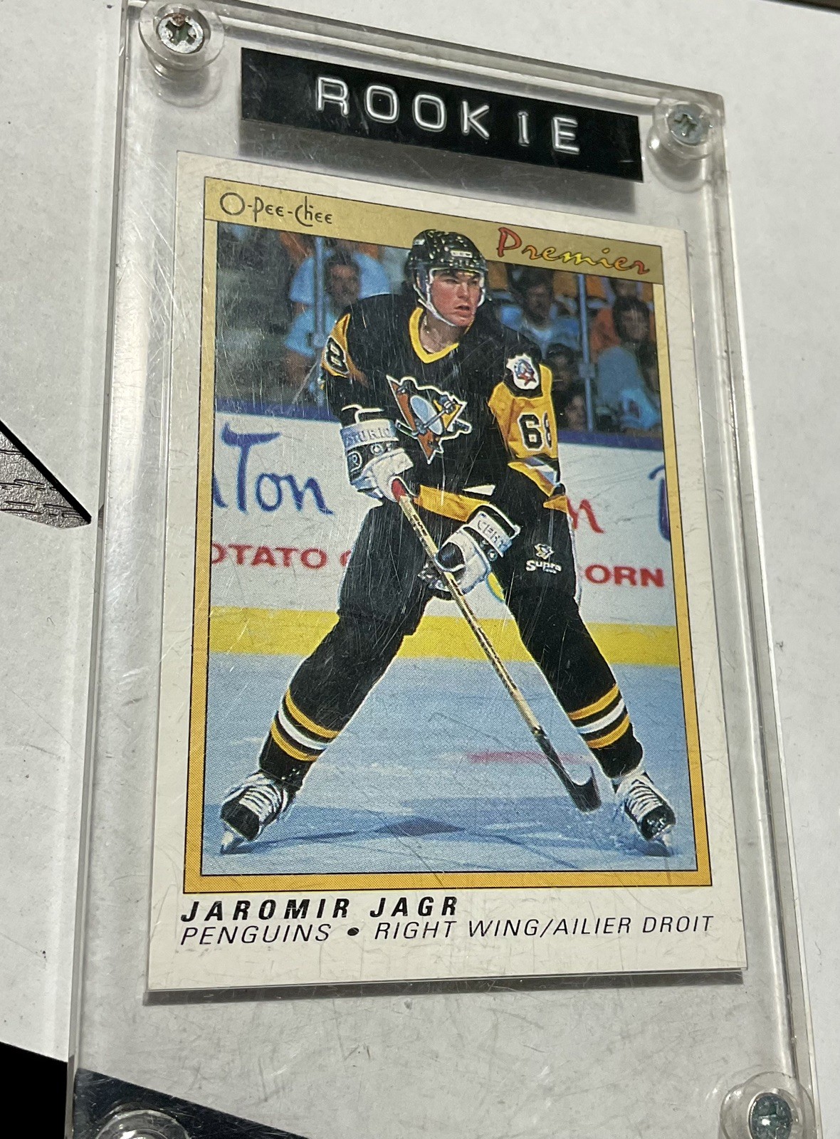 1990-91 O-Pee-Chee Premier #50 Jaromir Jagr rookie