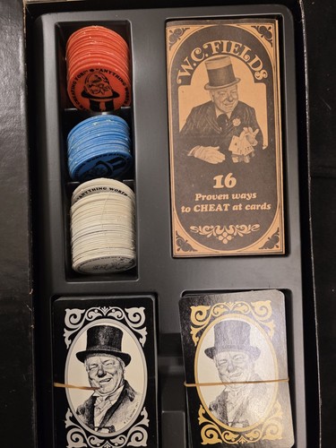 WC Fields How To Cheat At Poker Card Game Set Rare - Bild 4 von 5