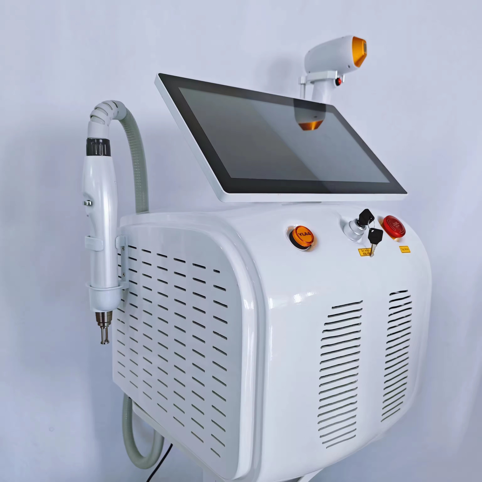 Diode laser hair removal, picosecond melanin removal bikini laser hair removal