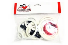 Data East Checkpoint Pinball Machine Replacement Repair Rubber Ring Kit White