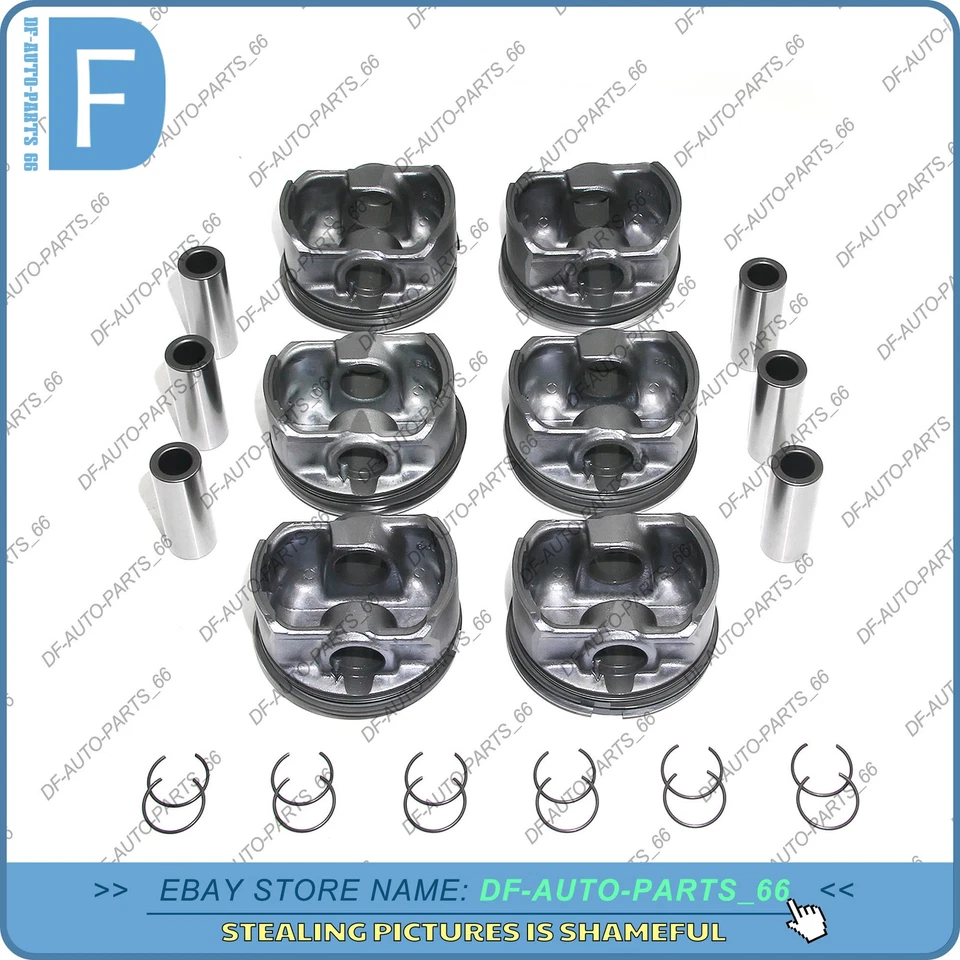 Juego de anillos de pistón OEM STD Φ84 mm para BMW 330Ci X3 X5 Z4 E36 E46 E85 M54B30 3,0 L Foto 3 de 4