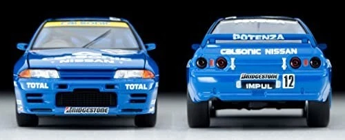 Tomica LV-N Calsonic Nissan Skyline GT-R R32 1993 1/64 Diecast Japan - Immagine 4 di 4