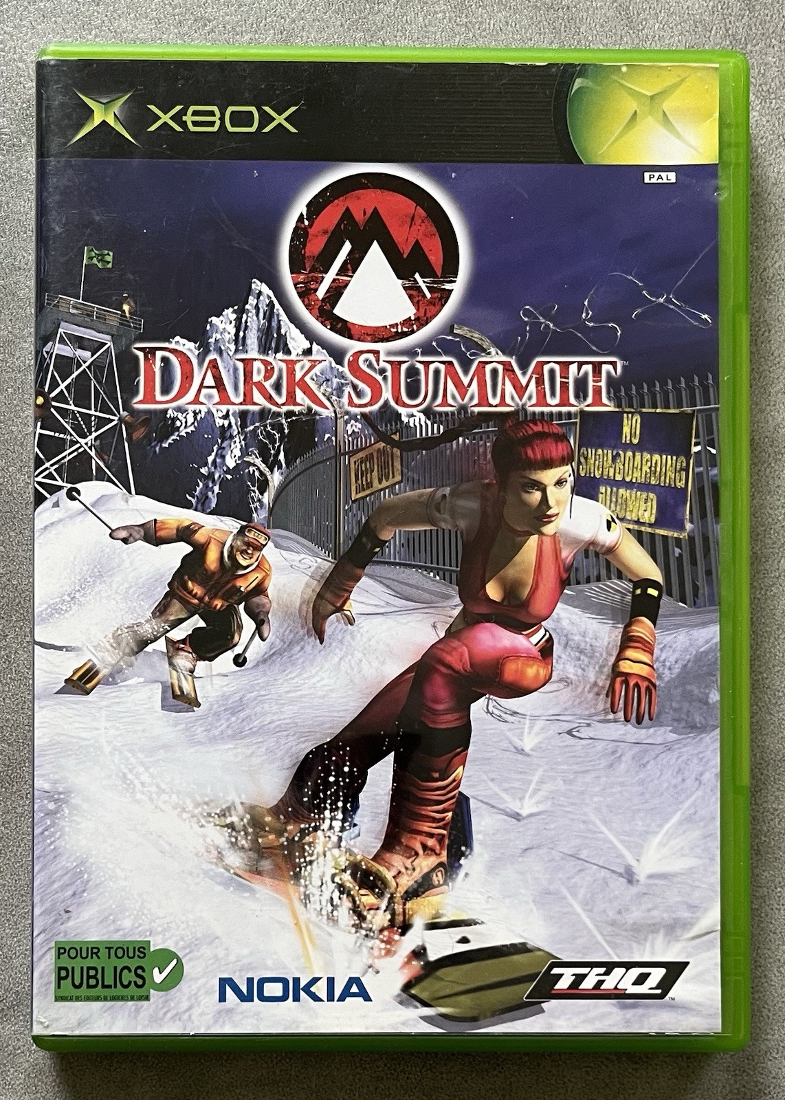 MICROSOFT - XBOX - Dark Summit - PAL FR - COMPLET