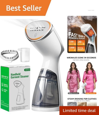 #ad Strong Penetrating Handheld Steamer 150ml Capacity for Effortless Garment Care $67.95