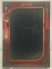 2024-25 Panini Silhouette Jumbo Memorabilia COBY WHITE 46/49 Bulls