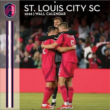 Turner Licensing,  MLS St. Louis City SC 2026 Wall Calendar, 12'' X 12'', 12-Mon