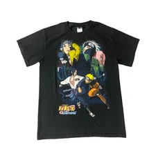 Vintage 2002 Naruto Shippuden Anime Shonen Jump T-Shirt official size small