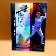 Panini Chronicles Block Shohei Ohtani Black Trading Card 2021 Edition