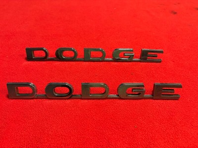 A Pair Of Dodge Truck Fender Emblems 1962-1968