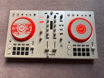Pioneer DDJ-400-HA (Limited Addition Happy Around) DJ Controller-White/Orange