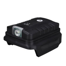 2 USB Adapter LED Work Light For Makita 18V Li-ion Battery BL1830 BL1430/1850