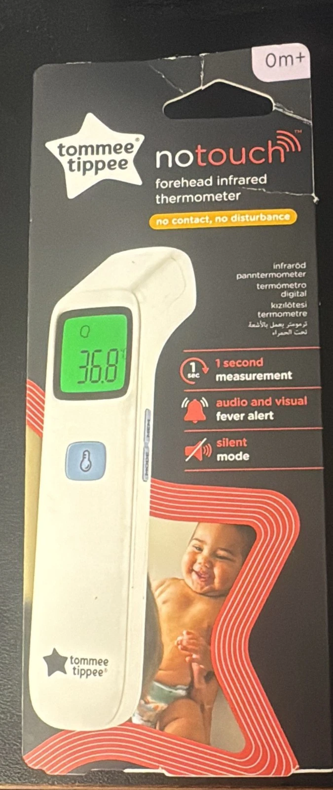 Tommee Tippee No Touch Digital Forehead Thermometer
Opens in a new window or tab