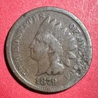 1879 US Indian Head Cent! Lower Mintage! Good Details! Old US Coin!