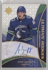 2018-19 Ultimate Collection 2008-09 Retro Rookies 75/175 Adam Gaudette Auto 0zu