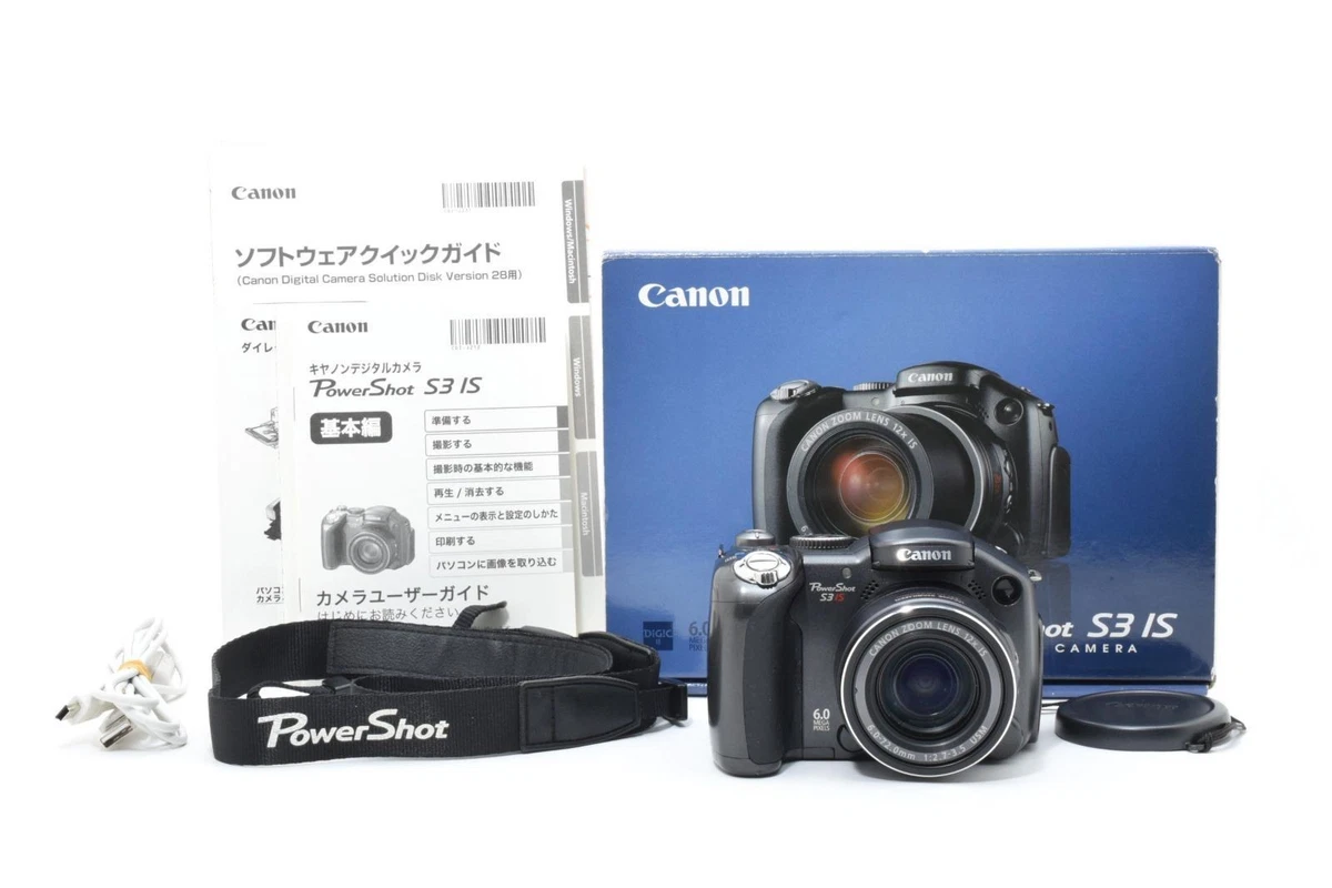 Canon PowerShot S3 IS Digital Cameras for sale | eBay