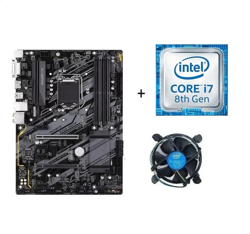 Kit Scheda Madre Intel DH67BL Con CPU Pentium G2130 Dual Core 3.2GHz - Nuovo, Micro ATX, Socket 1155