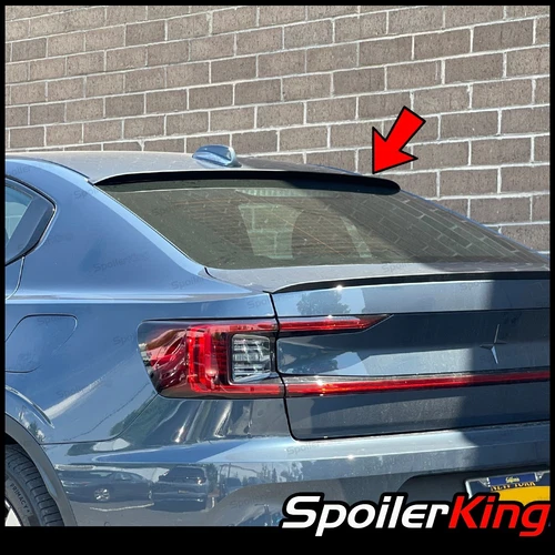 COMBO Rear Window Spoiler & Trunk Spoiler (Fits: Polestar 2 2021-on) 284R/284P