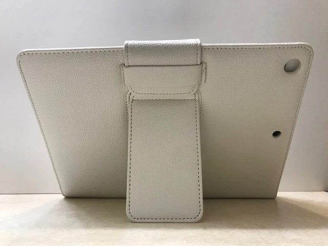 Funda de cuero PU recargable con teclado Bluetooth Poweradd para iPad Air Foto 4 de 4